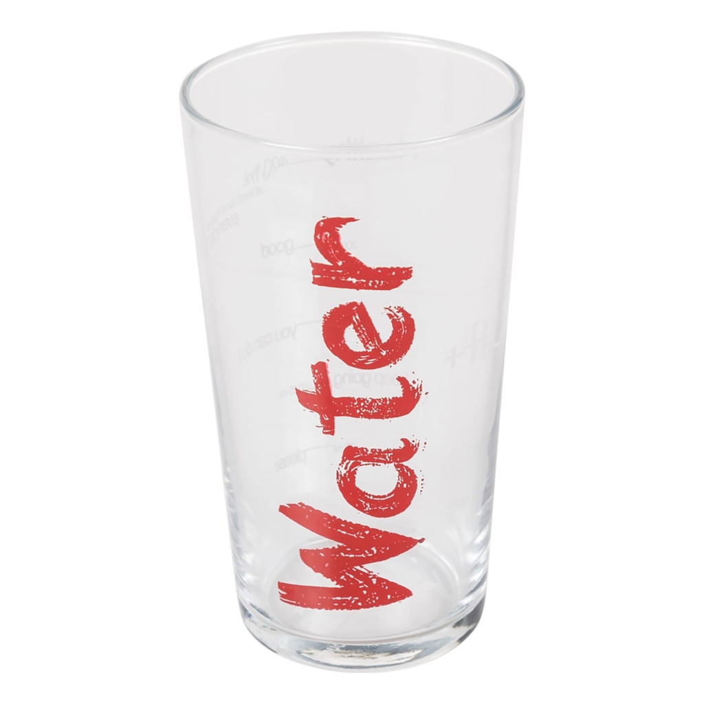 Water Red Glass 570 Ml