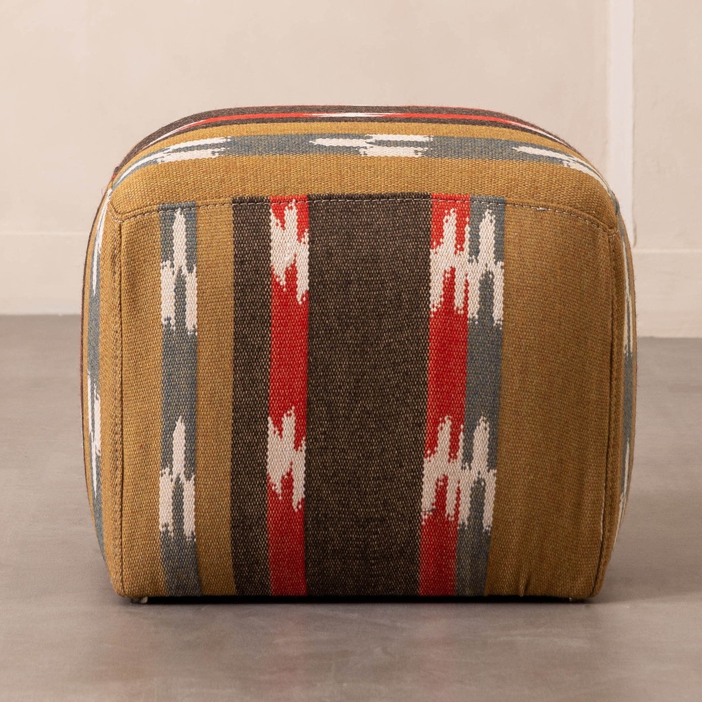 Western Puff Navy Blue Stripes