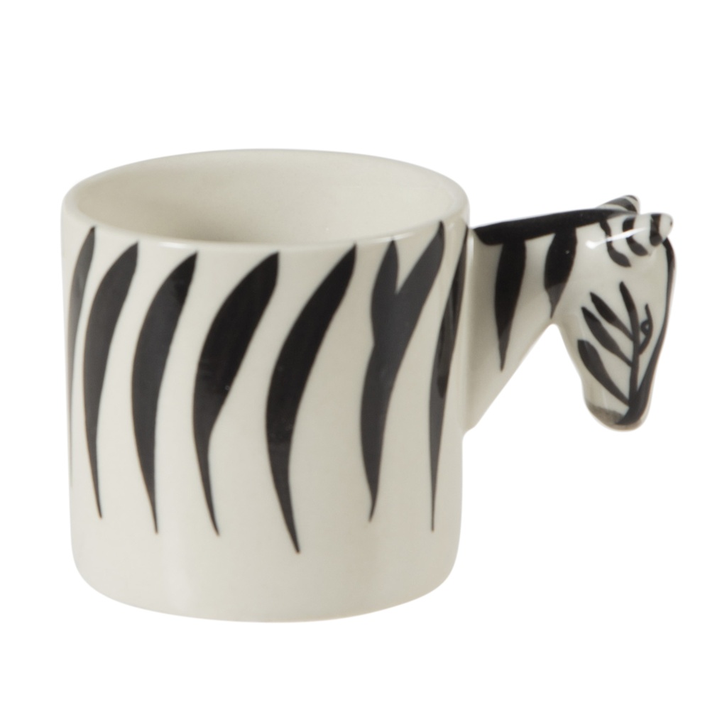 Wild Coffee Cup - Zebra