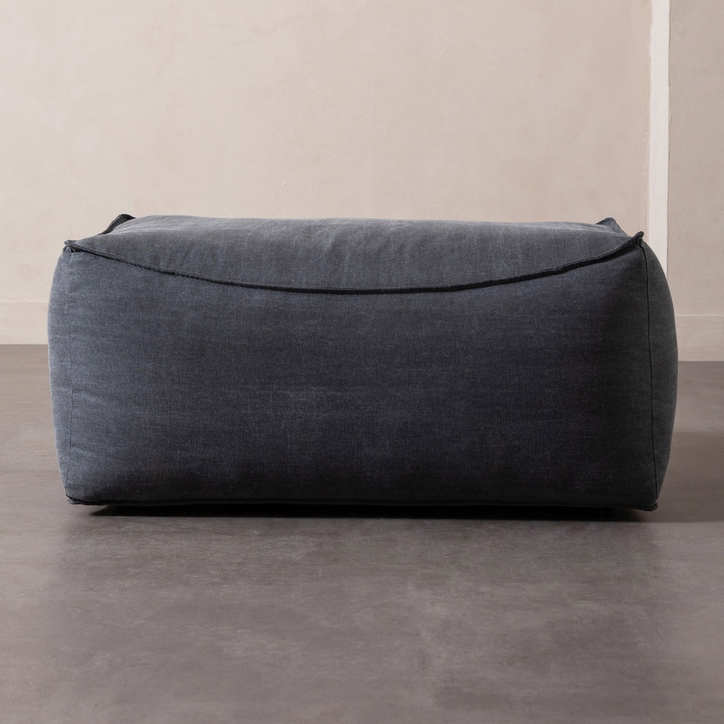Wind Ottoman Dark Grey