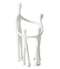 Family Sculpture 15X15X26 Cm