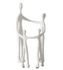 Family Sculpture 12X12X20 Cm