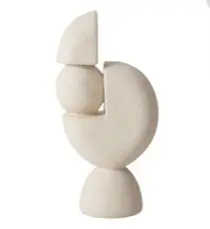 Geon Sculpture 18X10X33 Cm