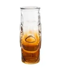 Tiki Cocktail Glass Amber 290 Cc