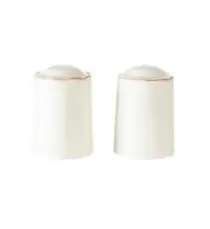 Ecru S'&'P Shakers Set