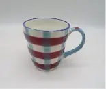 Lismore Mug, Maroon 13 Cm