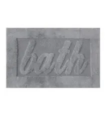 Bath Bathmat Gray 60X100