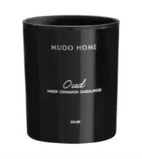 Dreamy Black Candle Oud 200Gr