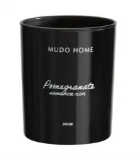 Dreamy Black Candle Pomegranate 200Gr