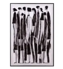 Homo Sapiens Framed Oil Painting 90X120Cm