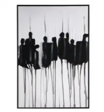 Humanity Framed Oil Painting Table 90X120Cm