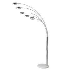 Ball Floor Lamp Chromium