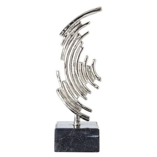 [Decorative - Vase Statuette Group - Statuette / 1241698001 / 9*8*39] Abstract Marble Pedestal Object 9X8X39Cm