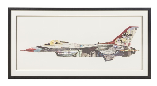 [Decorative - Wall Decoration - Framed And Unframed Paintings / 1187010001 / 130*65*4] Aircraft Wall Art 130X65 Cm