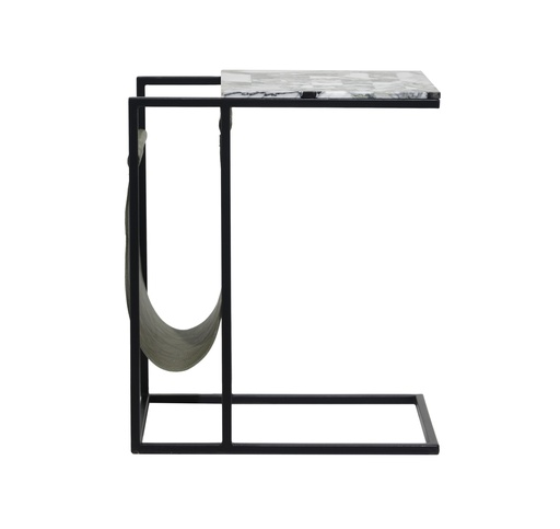 [Wood - Living Room - Coffee Table / 1223345001 / 35*50*60] All Marble Ice Green Magazine