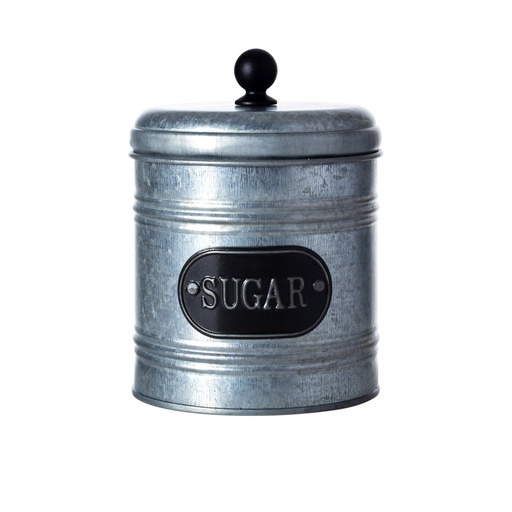 [Kitchen - Kitchen Utensils - Jar,Storage , Container / 1238466001 / 10*13*23] Austin Galvaniz Sugar Box