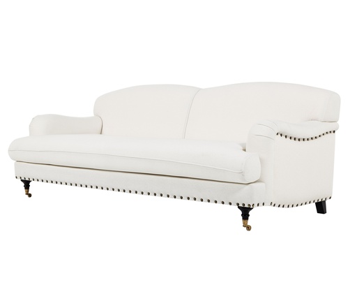 [Sofa - Couch - Sofa / 1226647001 / 95*220*88] Avec Sofa White