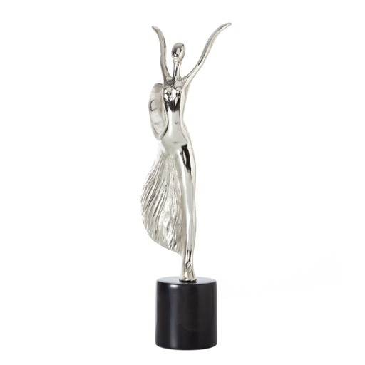 [Decorative - Vase Statuette Group - Statuette / 1241696001 / 8*16*42] Ballerina Marble Base Object 8X16X42Cm