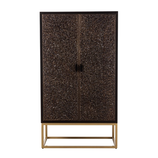 [Wood - Living Room - Bar Group / 1230421001 / 90*45*160] Bar Cabinet