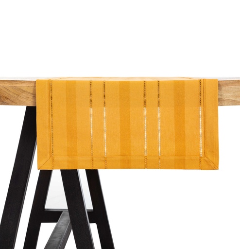 [Home Textile - Linen - Table Cloths & Runners / 1229653001 / 50*130*1] Bern Runner Orange 50X130