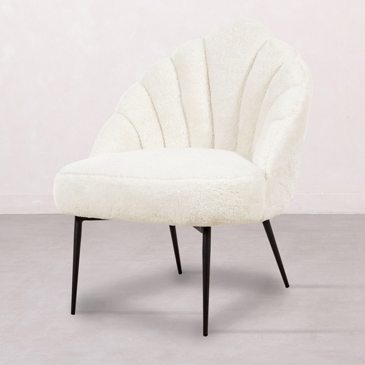 [Sofa - Bergere - Bergere / 1207071001 / 74*77*83] Bogo Neo Armchair White