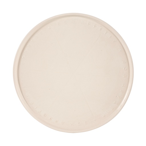 [Kitchen - Dinnerware - Presentation Plates / 1238130001 / 35*35*2,5] Bon Appétit Pizza Plate 35 Cm