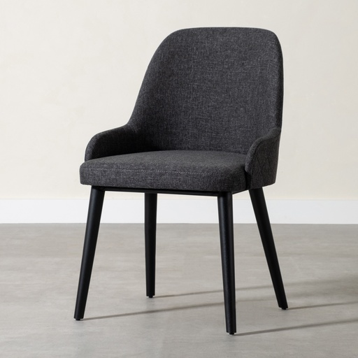 [Wood - Dining Room Group - Chair / 1185212001 / 54*58*82] Broadway Dining Chair Black