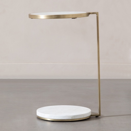 [Wood - Living Room - Coffee Table / 1242130001 / 32*37*56] Brooks Side Table