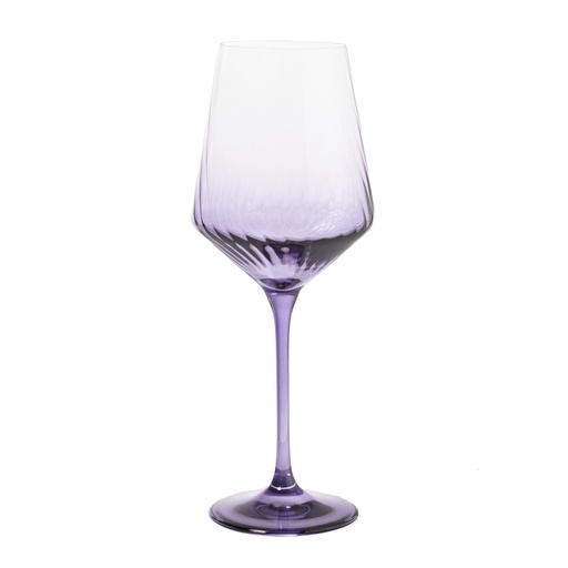 [Kitchen - Drinkware - Drinking Glasses / 1244402001 / 7,4*7,4*23,4] Capri Optic Glass Lilac