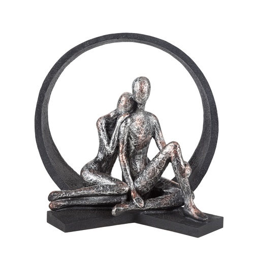 [Decorative - Vase Statuette Group - Statuette / 1219514001 / 32*15*30] Couple Object 32Cm