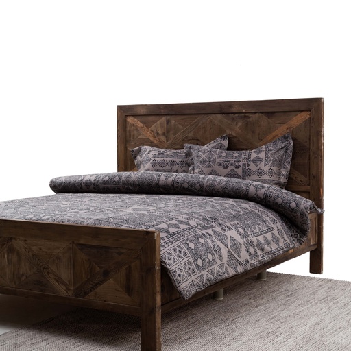 [Home Textile - Bed Linen - Beddings / 1239029001 / 200*220*1] Cruz Duvet Cover Set Anthracite 200X220