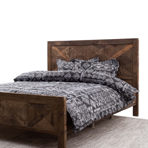 [Home Textile - Bed Linen - Beddings / 1239030001 / 200*220*1] Cruz Duvet Cover Set Black 200X220