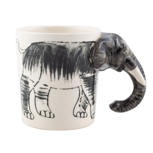 [Kitchen - Tea,Coffee Group - Mug / 1214623001 / 8*8*8,5] Cup - Elephant