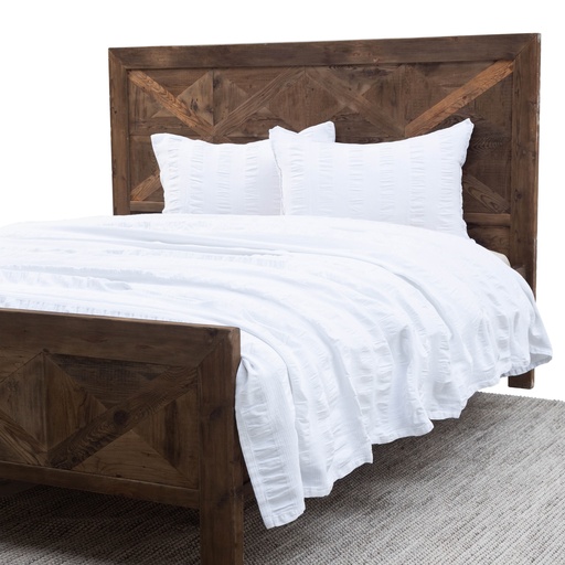 [Home Textile - Bed Linen - Bed Cover Group / 1239033001 / 240*260*1] Curtis Bedspread Set White 240X260