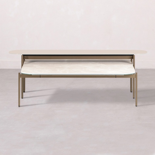 [Wood - Living Room - Coffee Table / 1238925001 / 100*100*30] Diamond Coffee Table