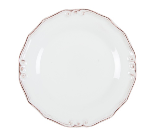 [Kitchen - Dinnerware - Plate / 1030343001 / 25*25*2] Ekru Service Plate 25 Cm