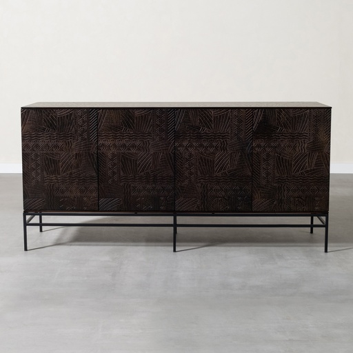 [Wood - Living Room - Cabinet , Buffet , Console , Library / 1225210001 / 47*181*86] Elona Console