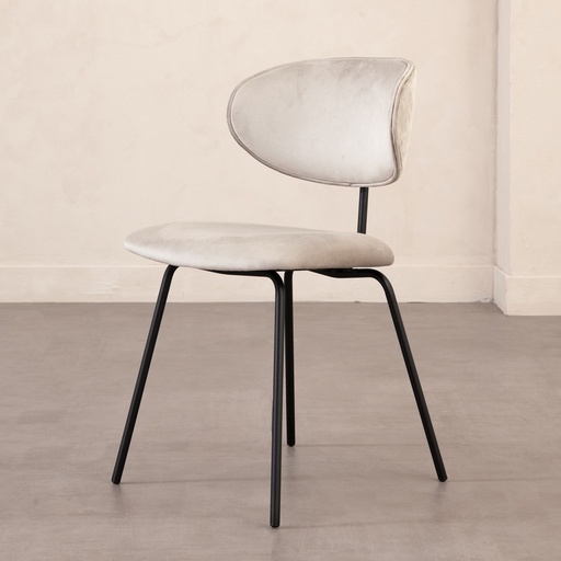 [Wood - Dining Room Group - Chair / 1237250001 / 50*50*80] Faroz Dining Chair Light Grey