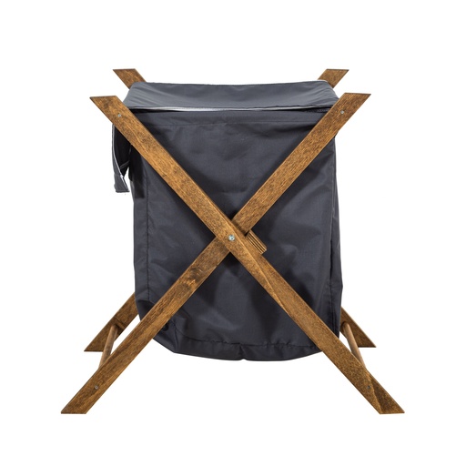 [Home Textile - Storage Units - Laundry Basket / 1219998001 / 50*47*67] Foldable Laundry Basket Smoked