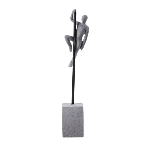 [Decorative - Vase Statuette Group - Statuette / 1235204001 / 9*7*42] Hanging Man Object 9X7X42Cm