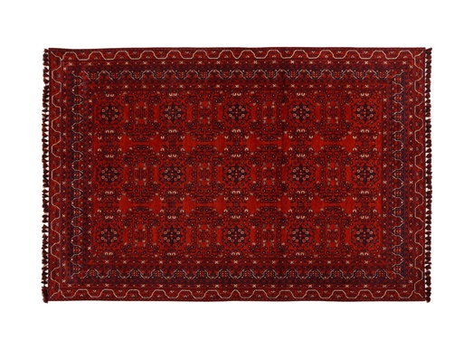 [Home Textile - Carpet - Rug - Carpets / 1225850001 / 160*230*1] Jina Bold Carpet Red Navy Blue 160X230