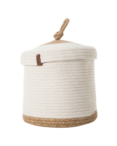 [Home Textile - Storage Units - Regulator / 1242675001 / 30*30*30] Joy Lidded Organizer White 30X30