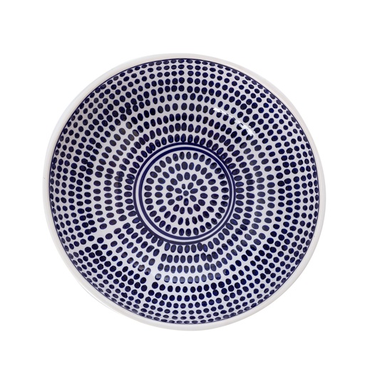 [Decorative - Tabletop Decorative - Decorative Dish / 1232058001 / 29*29*11] Joyce Ceramic Decorative Bowl 29X29X11Cm