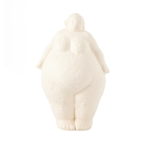 [Decorative - Vase Statuette Group - Statuette / 1238506001 / 17*13*26] Lady Object Cream 26Cm