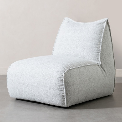 [Sofa - Bergere - Bergere / 1244118001 / 90*110*93] Leon Armchair White