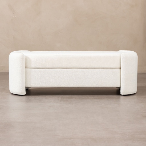 [Sofa - Daybed - Daybed / 1233601001 / 150*54*48] Lille Daybed White