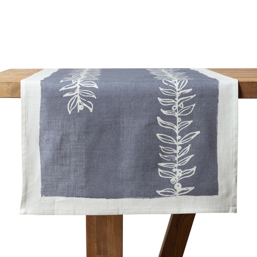 [Home Textile - Linen - Table Cloths & Runners / 1238709001 / 50*150*1] Lisa Runner Grey 50X150Cm