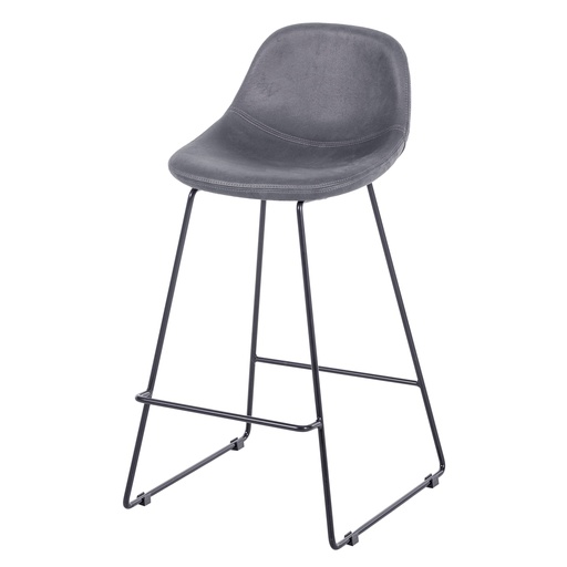 [Wood - Dining Room Group - Chair / 1209598001 / 40*50*90] London Bar Stool Anthracite
