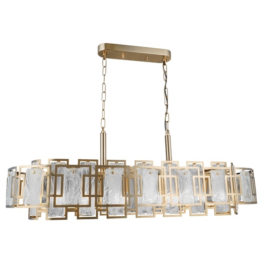 [Lighting - Ceiling Lamps - Chandelier / 1243189001 / 35*101*50] Luciano Desktop Chandelier