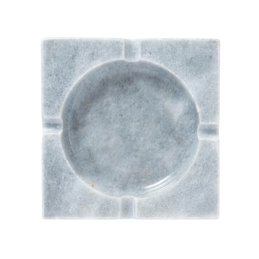 [Personal Accessories - Hobby Group - Tobacco Group / 1240364001 / 11*11*1,5] Marble Ashtray Grey Square